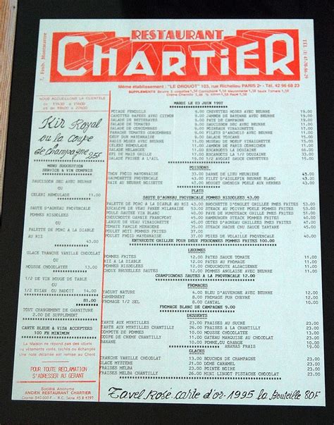 chartier menu.